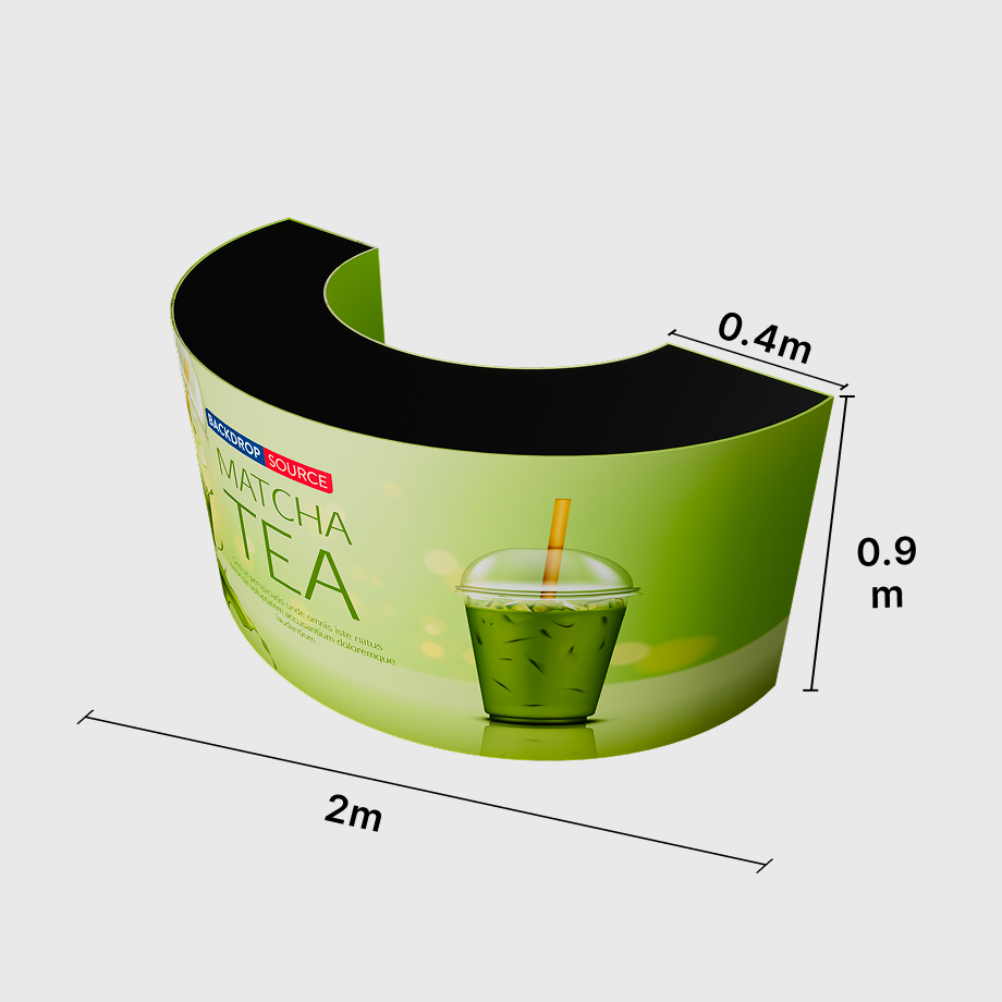 Event Reception Counter - 2m wide.