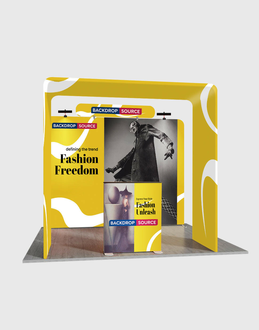 Portable Exhibit Display 3m x 3m - Model 29.