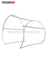 Half Circle Photo Booth Enclosure Display.