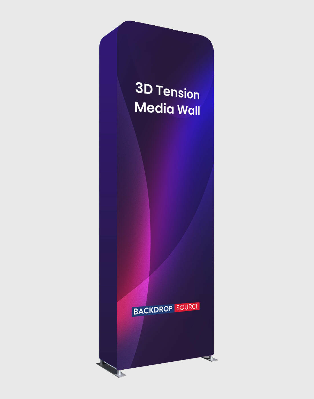 3D Tension Media Wall.