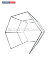 Hexagonal Vogue Booth Enclosure Display.