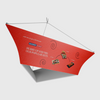 Tapered Triangle Hanging Display.