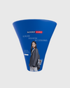 Tall Cone Advertising Display.