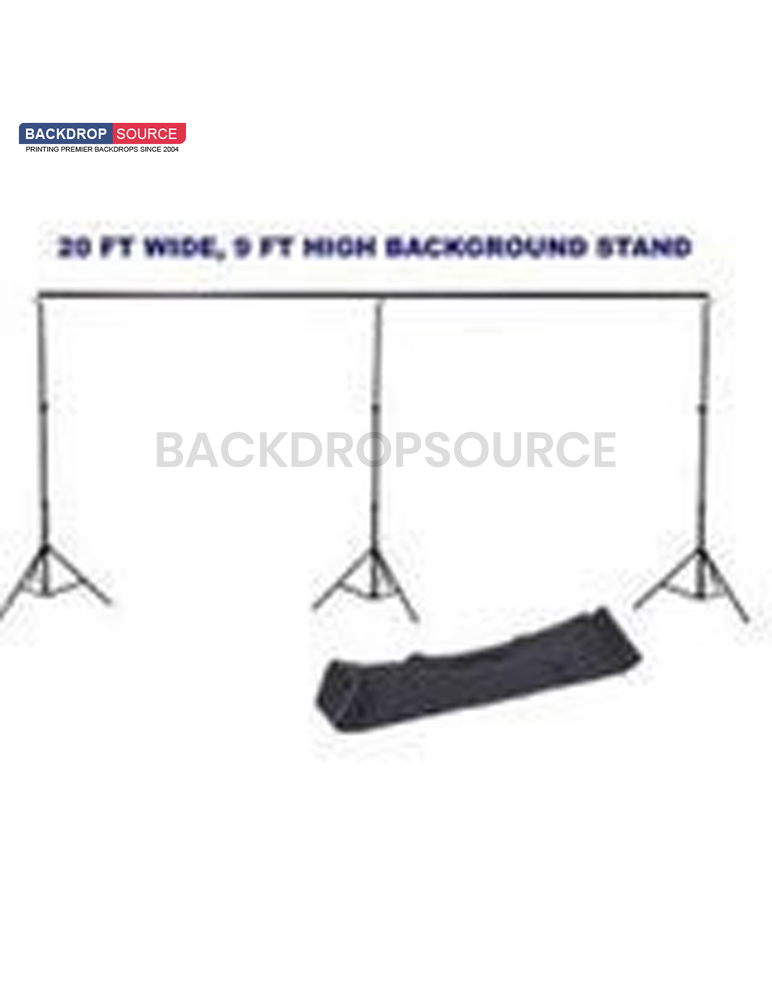 Chroma Key green backdrop with  backdrop stand, perfect for professional photography and video studio setups.