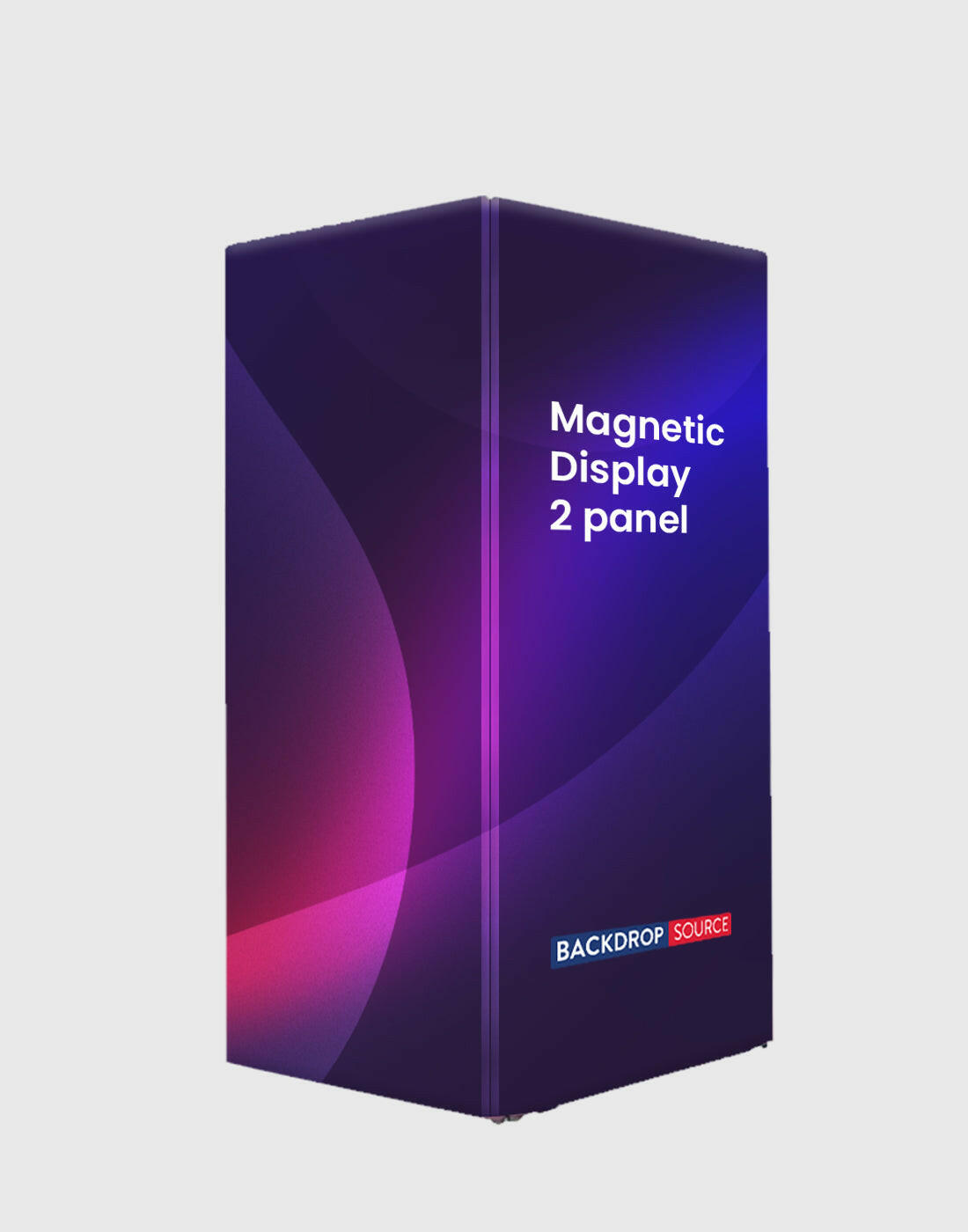 Magnetic Partition Displays - 2 Panel.