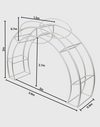 Modular Exhibition Archway Stand with Header.