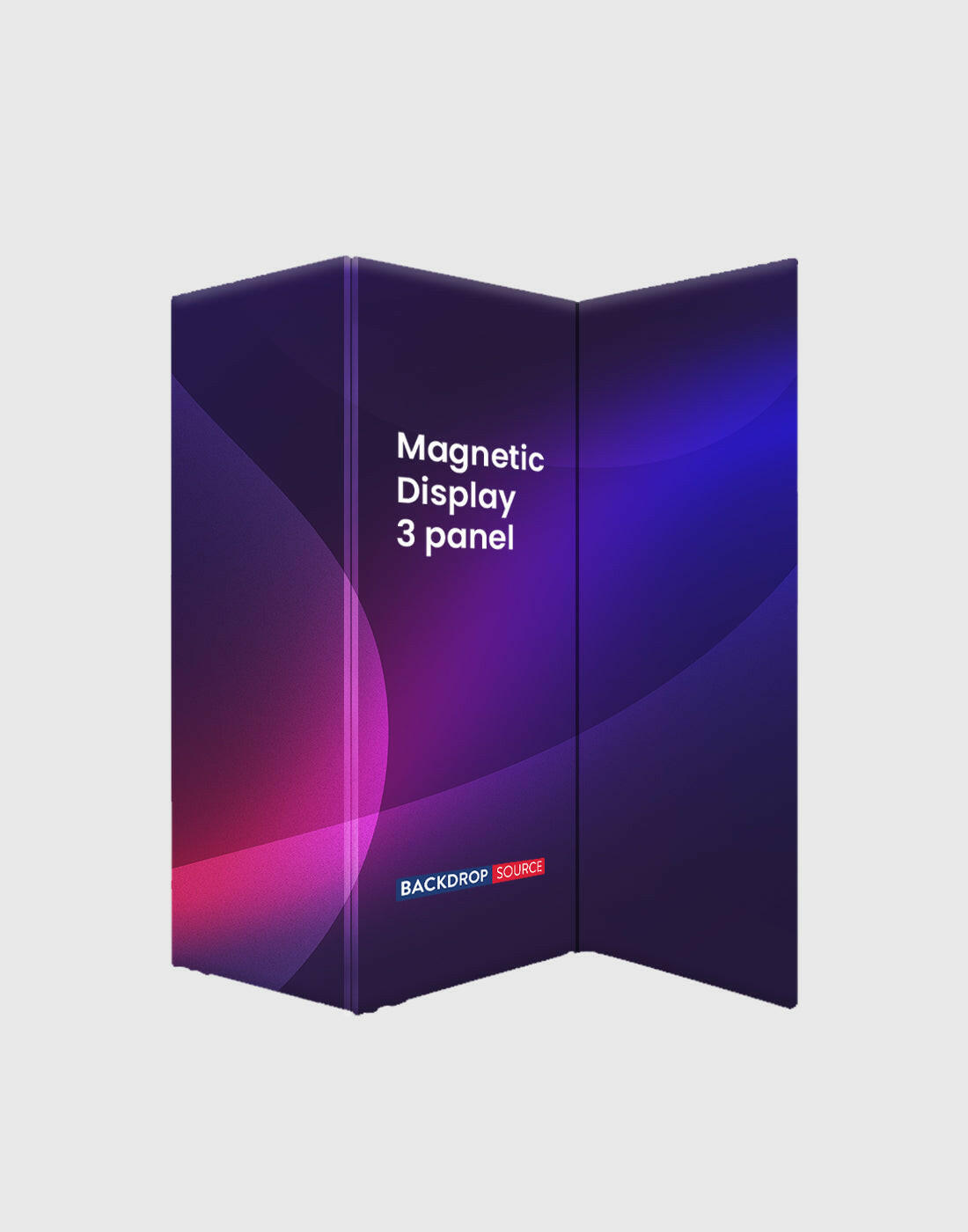 Magnetic Partition Displays - 3 Panel.