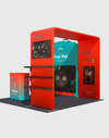 Portable Exhibit Display 3m x 3m - Model 37.