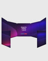 Magnetic Partition Displays - 7 Panel.