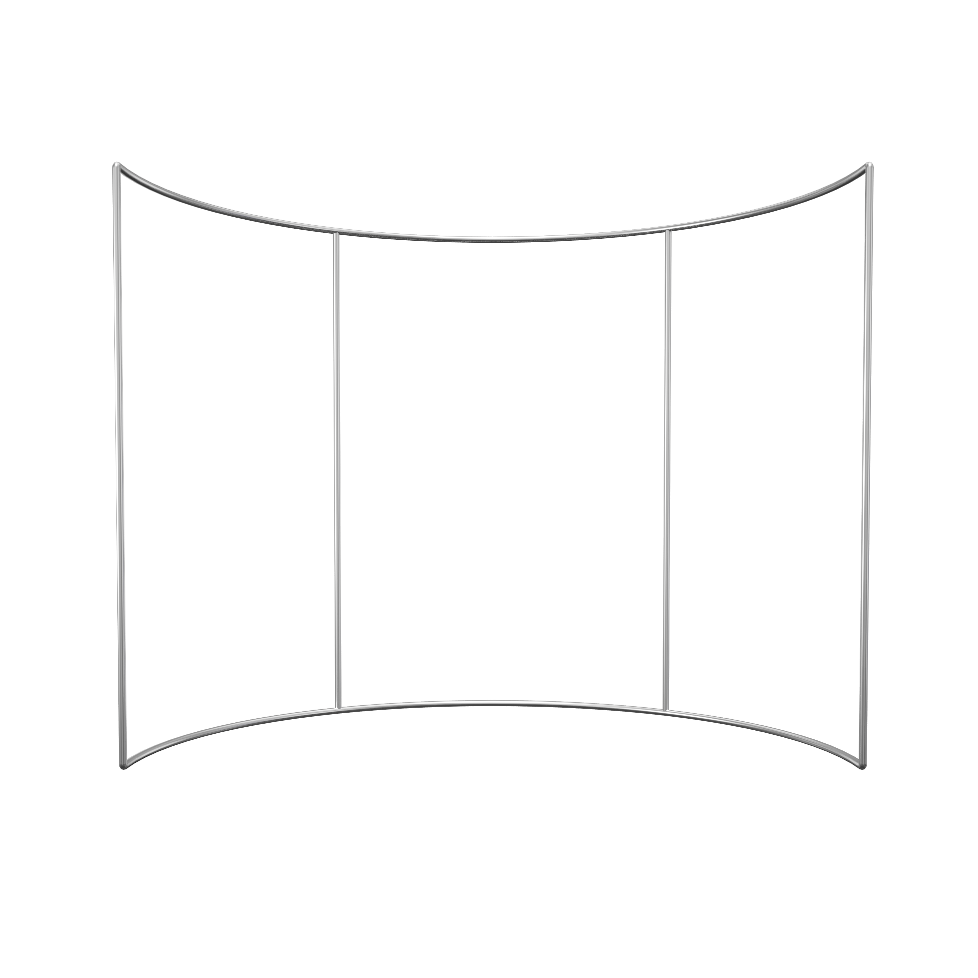 180° Curved Enclosure Wall Display for All Events.