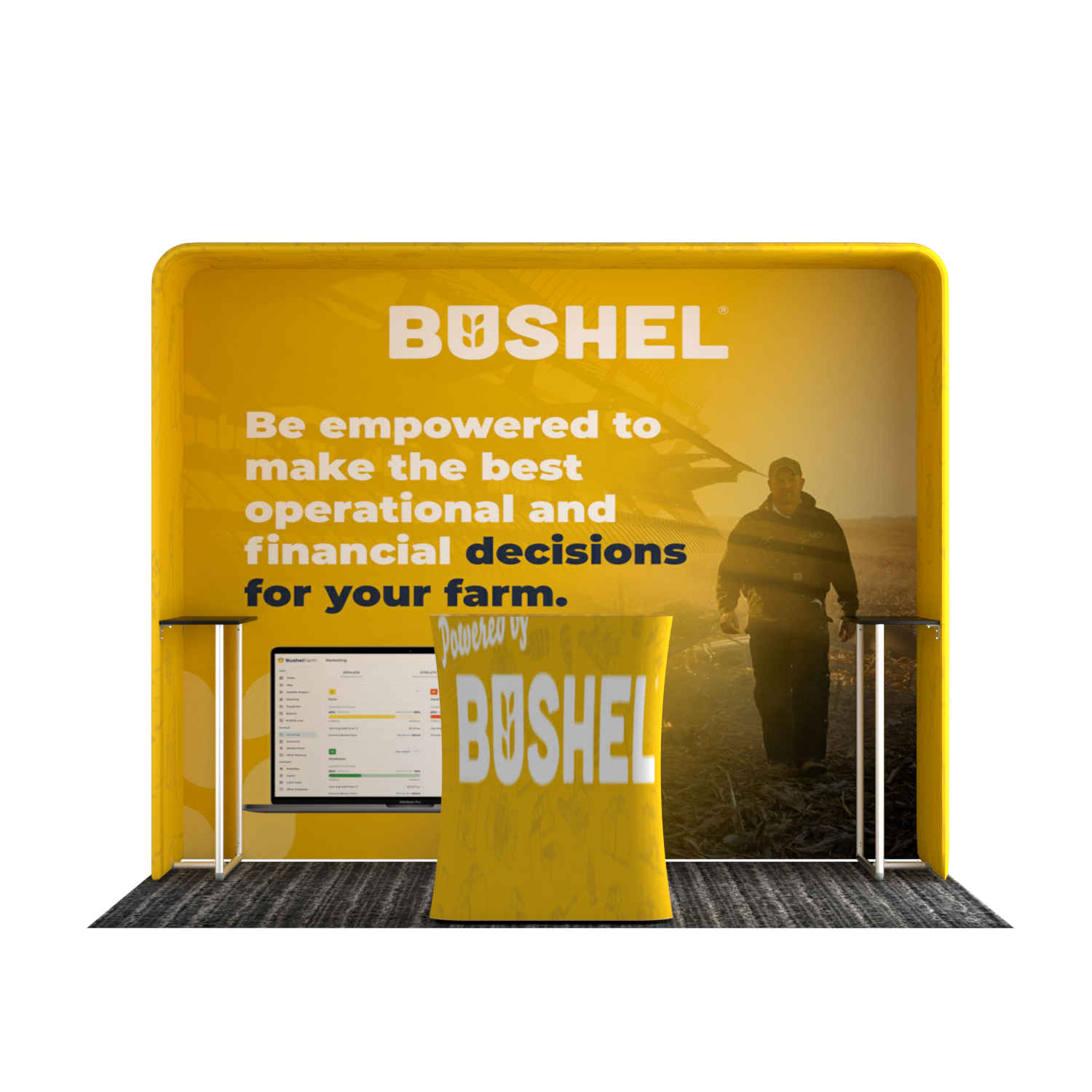 Portable Exhibit Display 3m x 3m - Model 26.