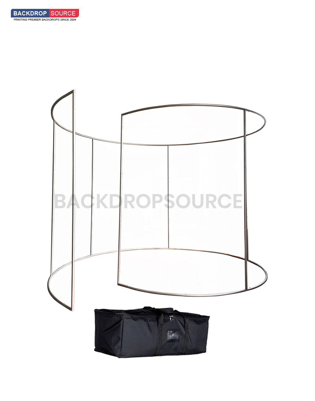 360° Custom Printed Photo Booth Exhibition Backdrop Wall.