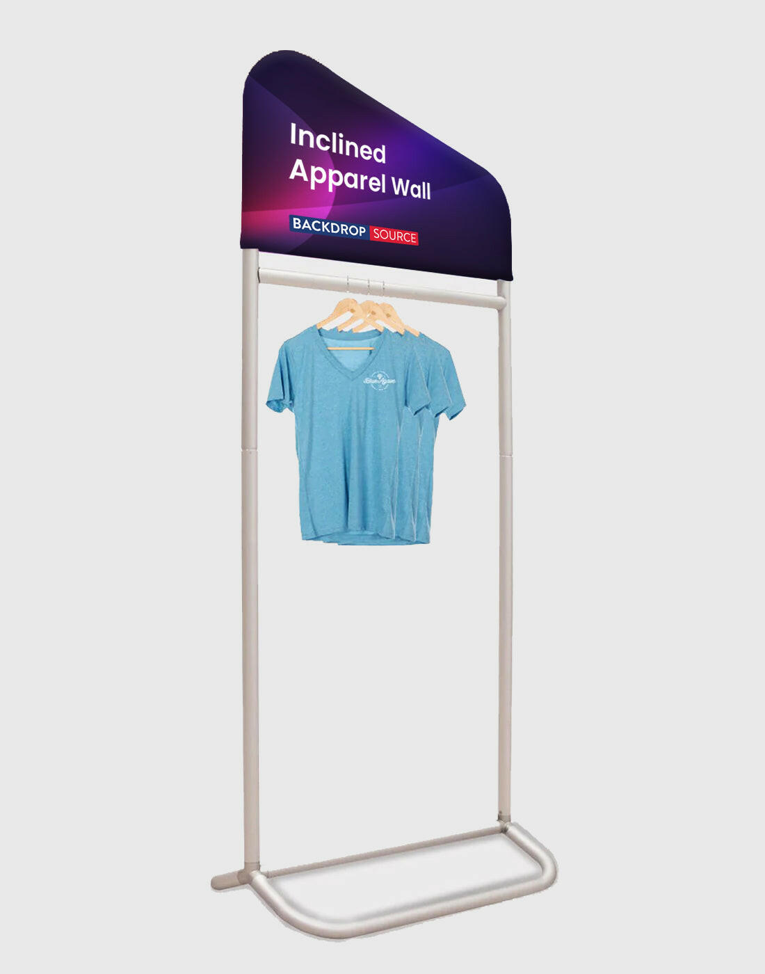 Inclined Apparel Wall.