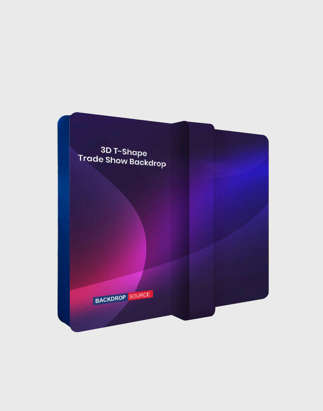 3D T-Shape Trade Show Backdrop.