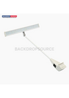 Curved Backwall Kit with Clamping Lights.