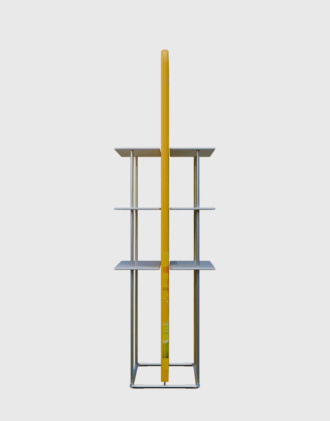 EZ Display Banner Stand with Shelves.
