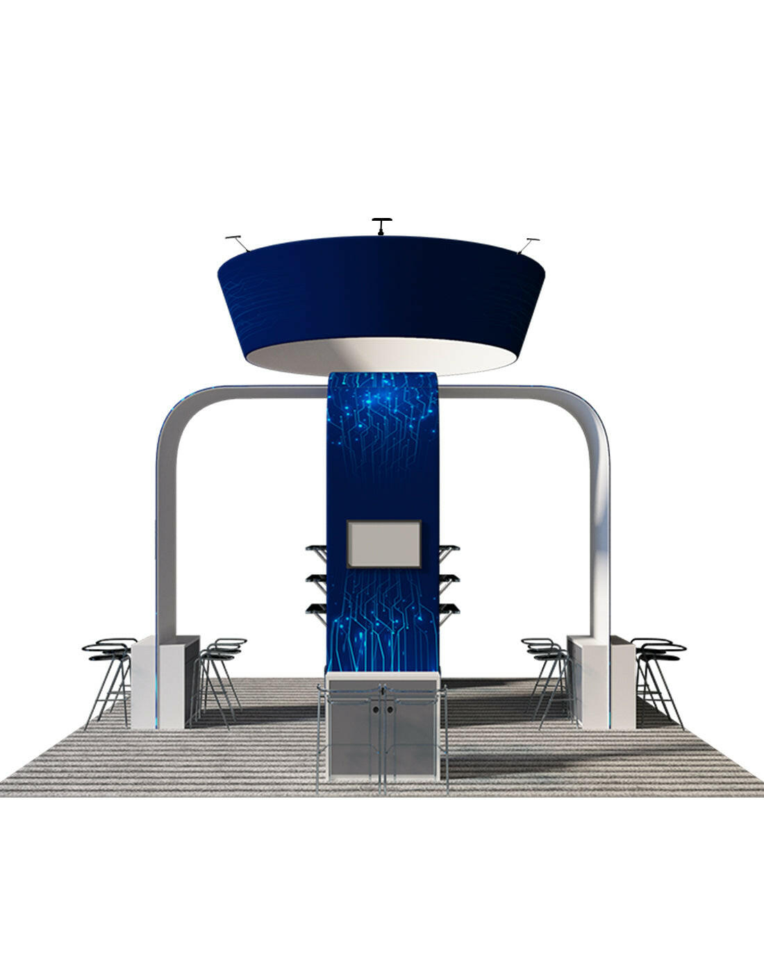 Modular Booth Kits 6m x 6m - Model 03.