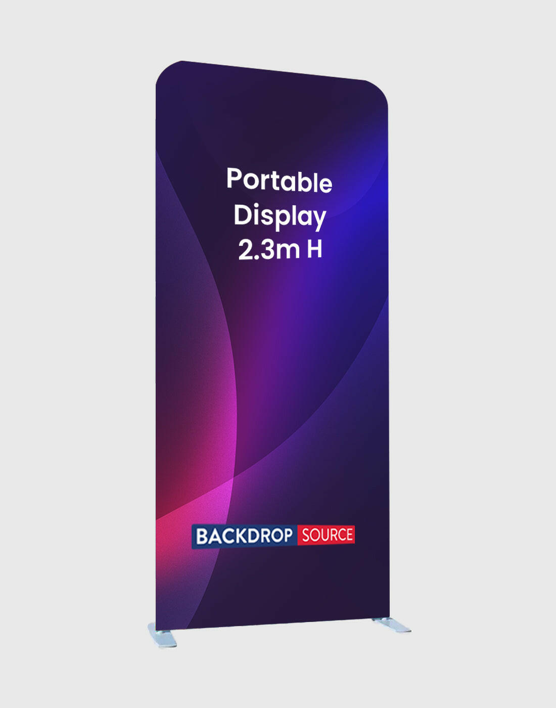 Portable Exhibit Display - H-2.3m.