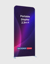 Portable Exhibit Display - H-2.3m.
