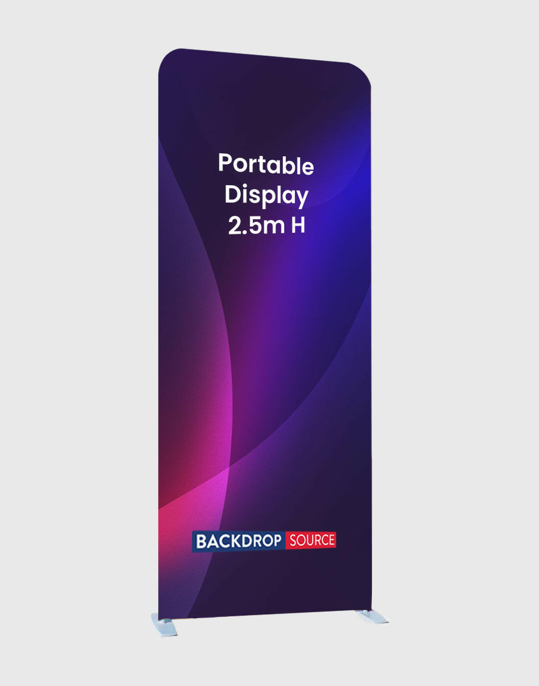 Portable Exhibit Display - H-2.5m.