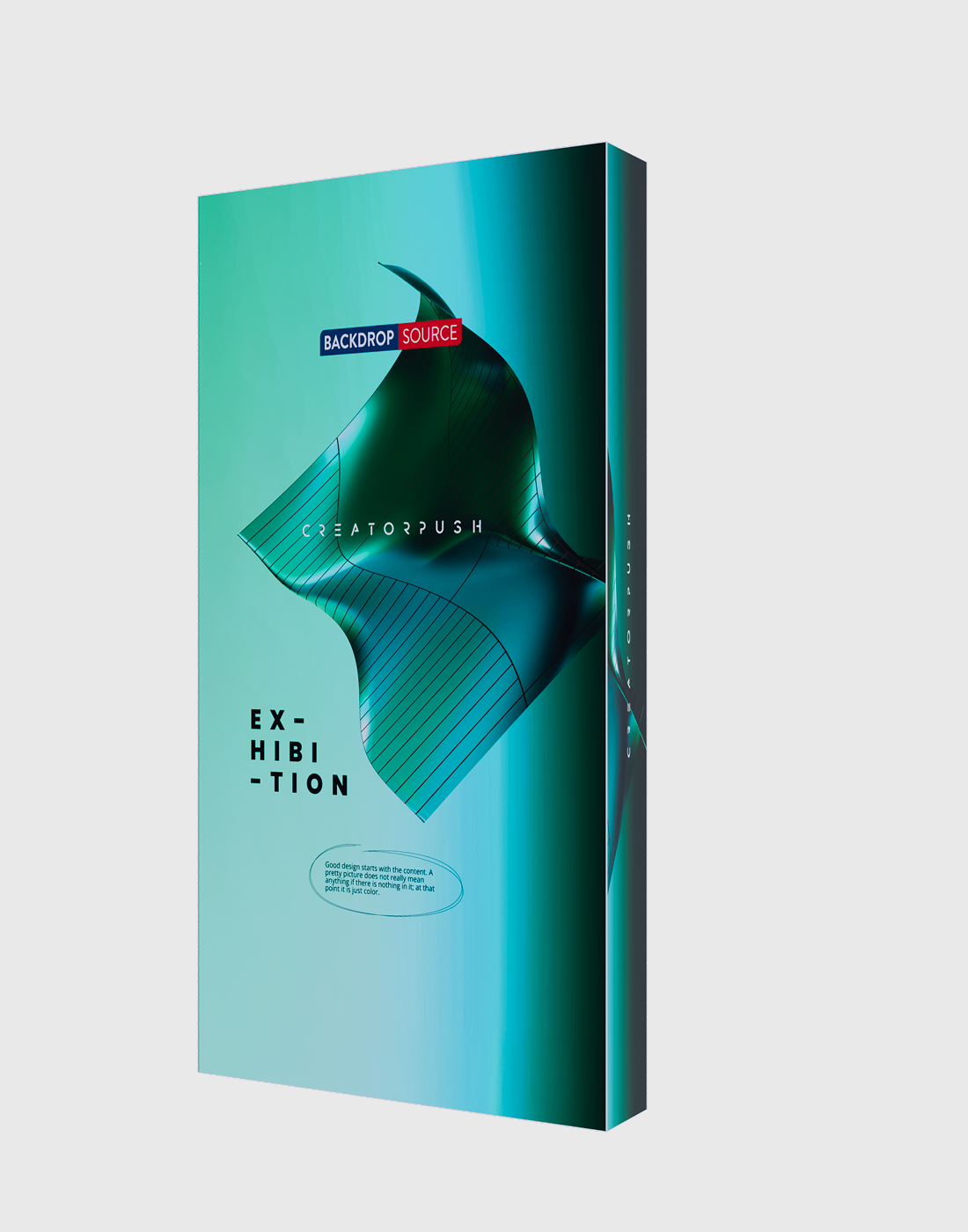 SEG Popup Straight Media Wall.