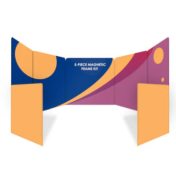 Magnetic Partition Displays - 7 Panel.