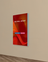 Wall-Mounted SEG Fabric display - 40mm Depth
