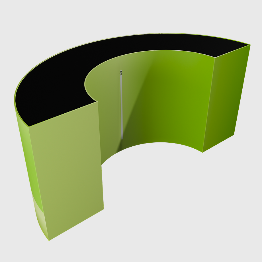 Event Reception Counter - 2m wide.