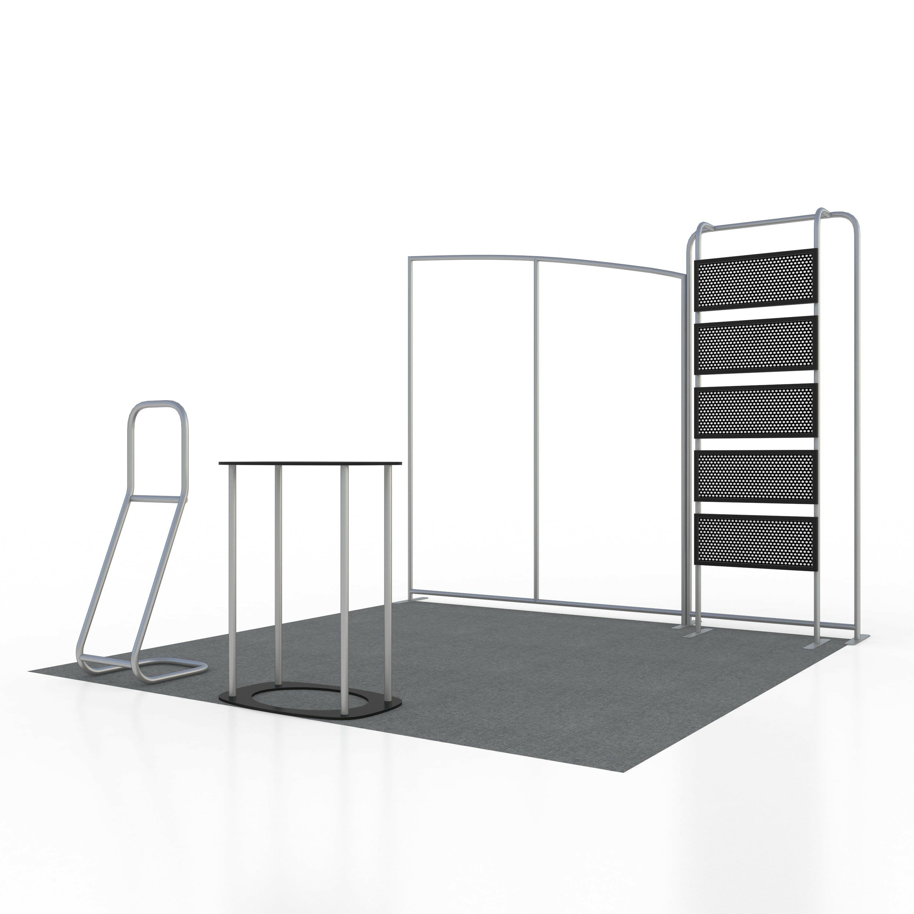 Portable Exhibit Display 3m x 3m - Model 18.