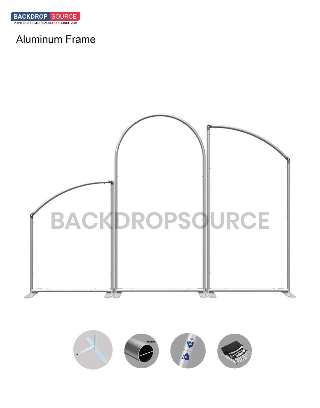 Arch Party Sets with Plinth - Model 2.