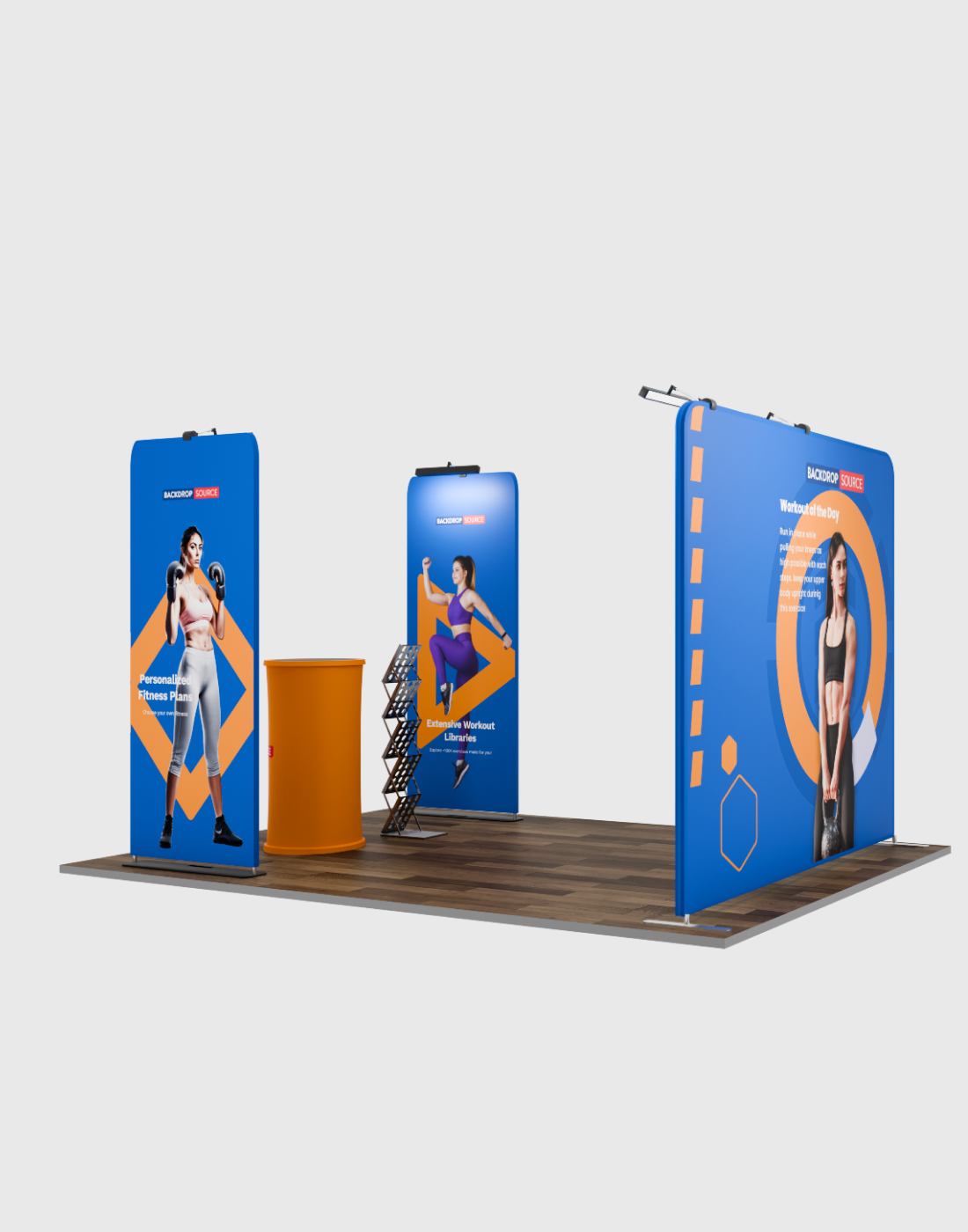 Premium Exhibition Kit from Backdropsource NZ for professional event displays and trade show backdrops.