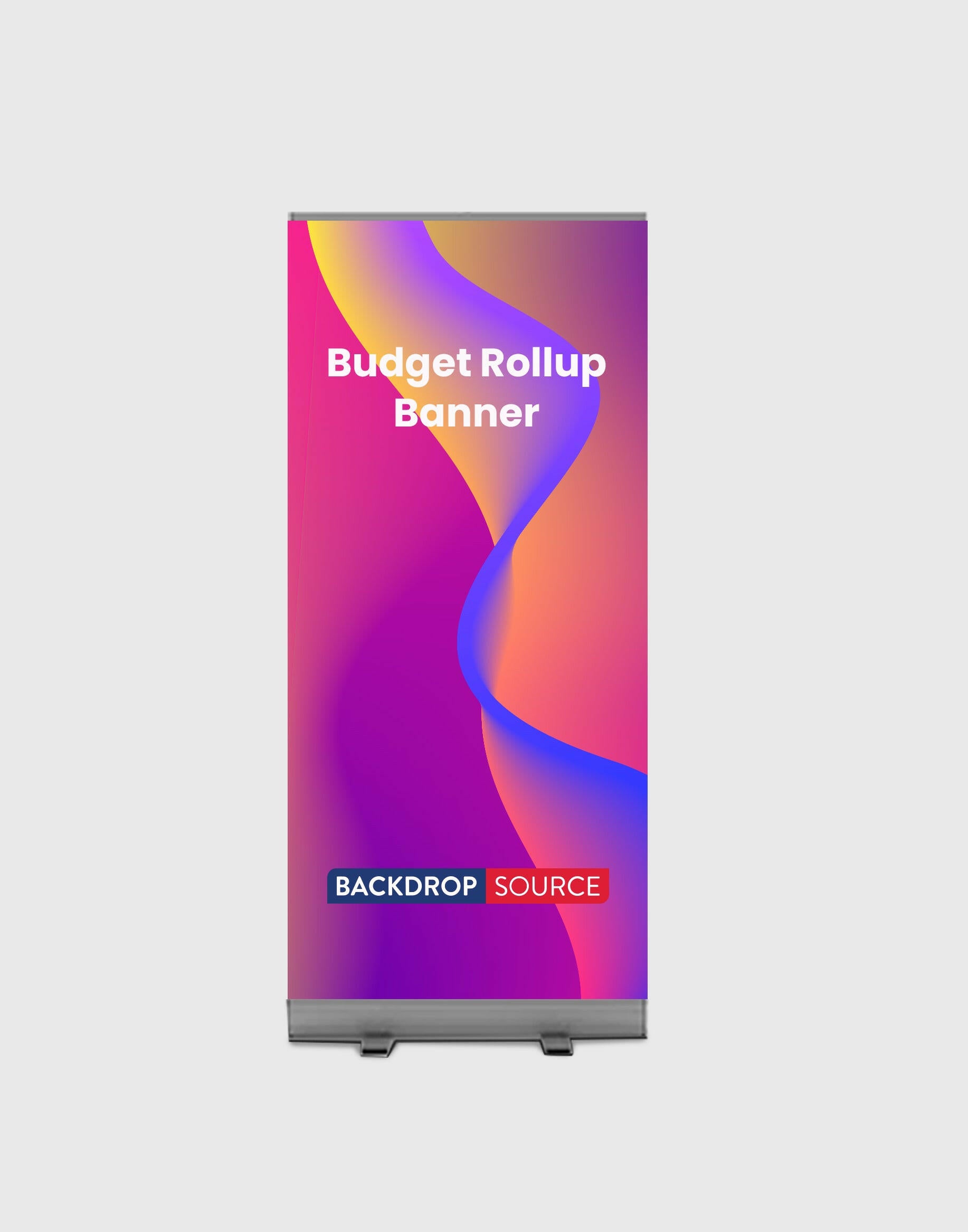 Budget Roll Up Banner.