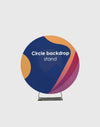 Customized Design Print on Round Frame Stand for Parties/ Events/ Weddings.