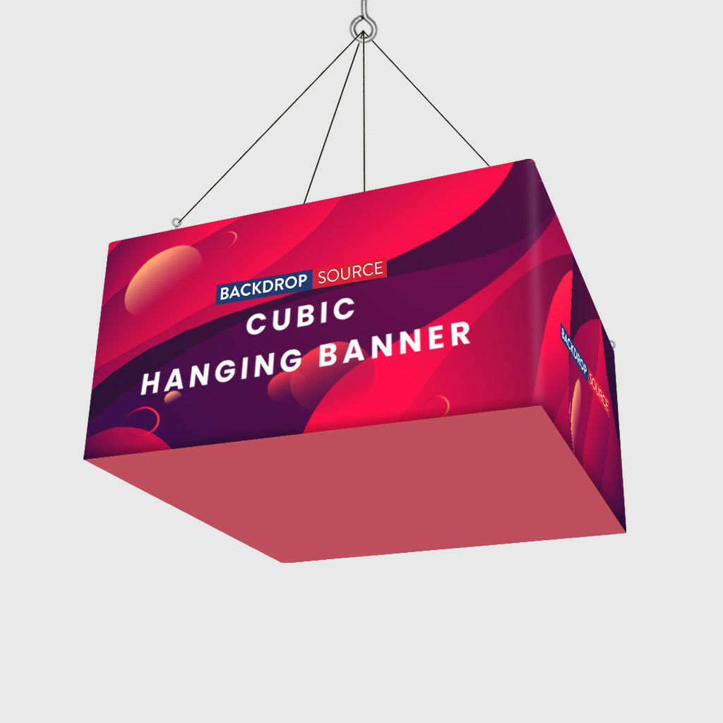 Sky Tube Cubic Hanging Banner.
