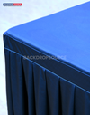 Custom Fitted Table Skirts with Top.