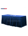 Custom Fitted Table Skirts with Top.