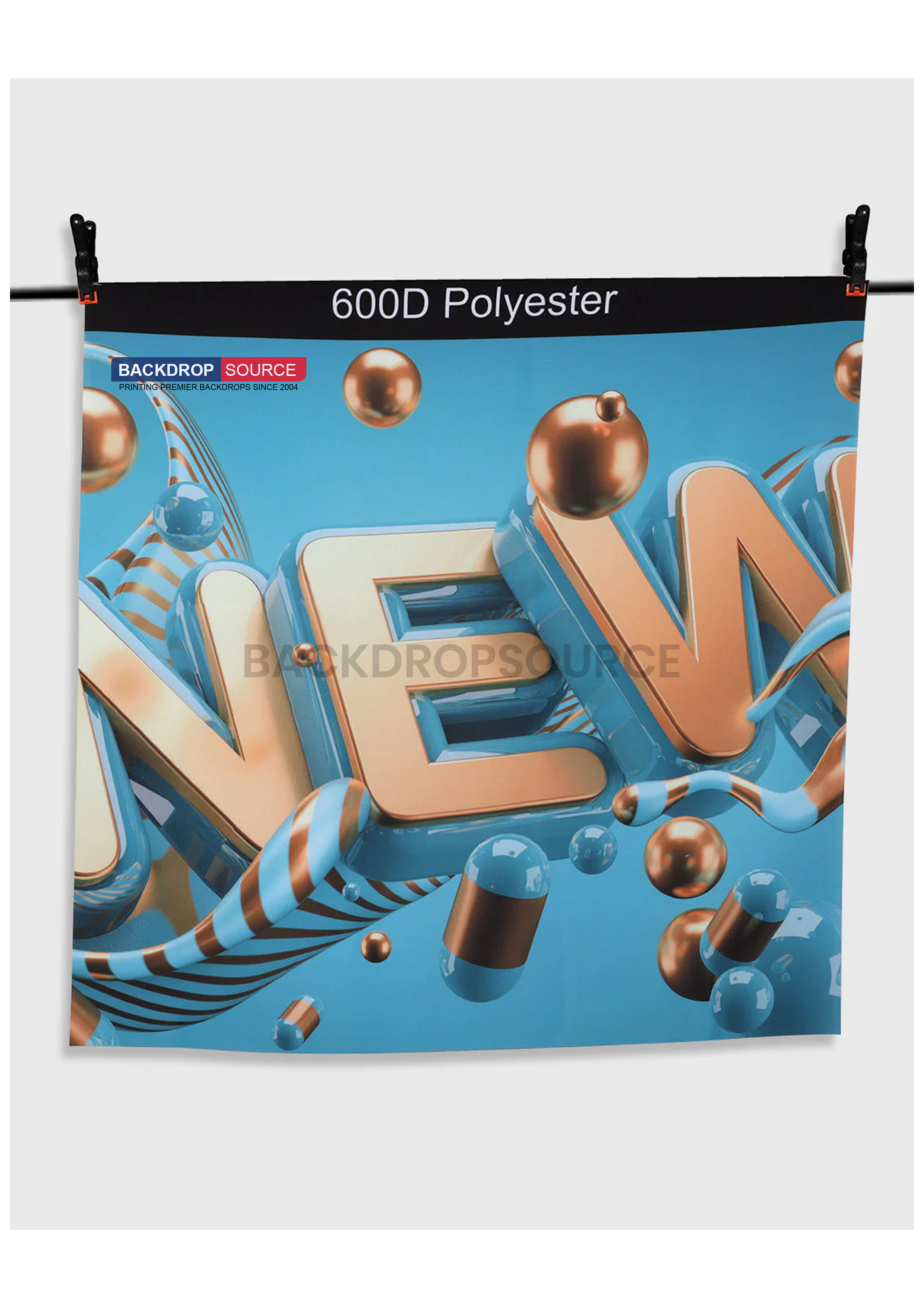 Customized Eco-Friendly 600D Polyester Fabric Printing.