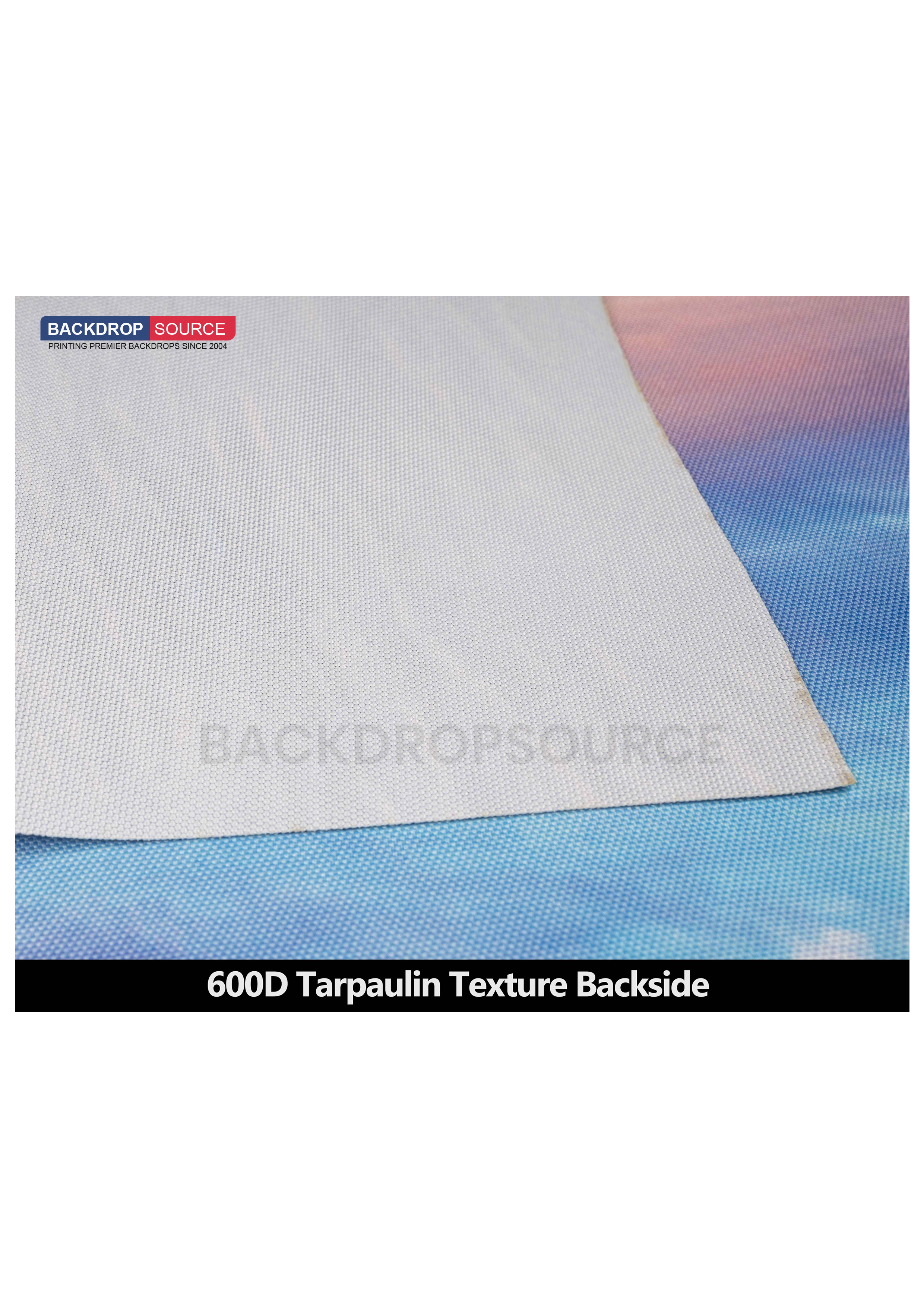 Customized Eco-Friendly 600D Polyester Fabric Printing.