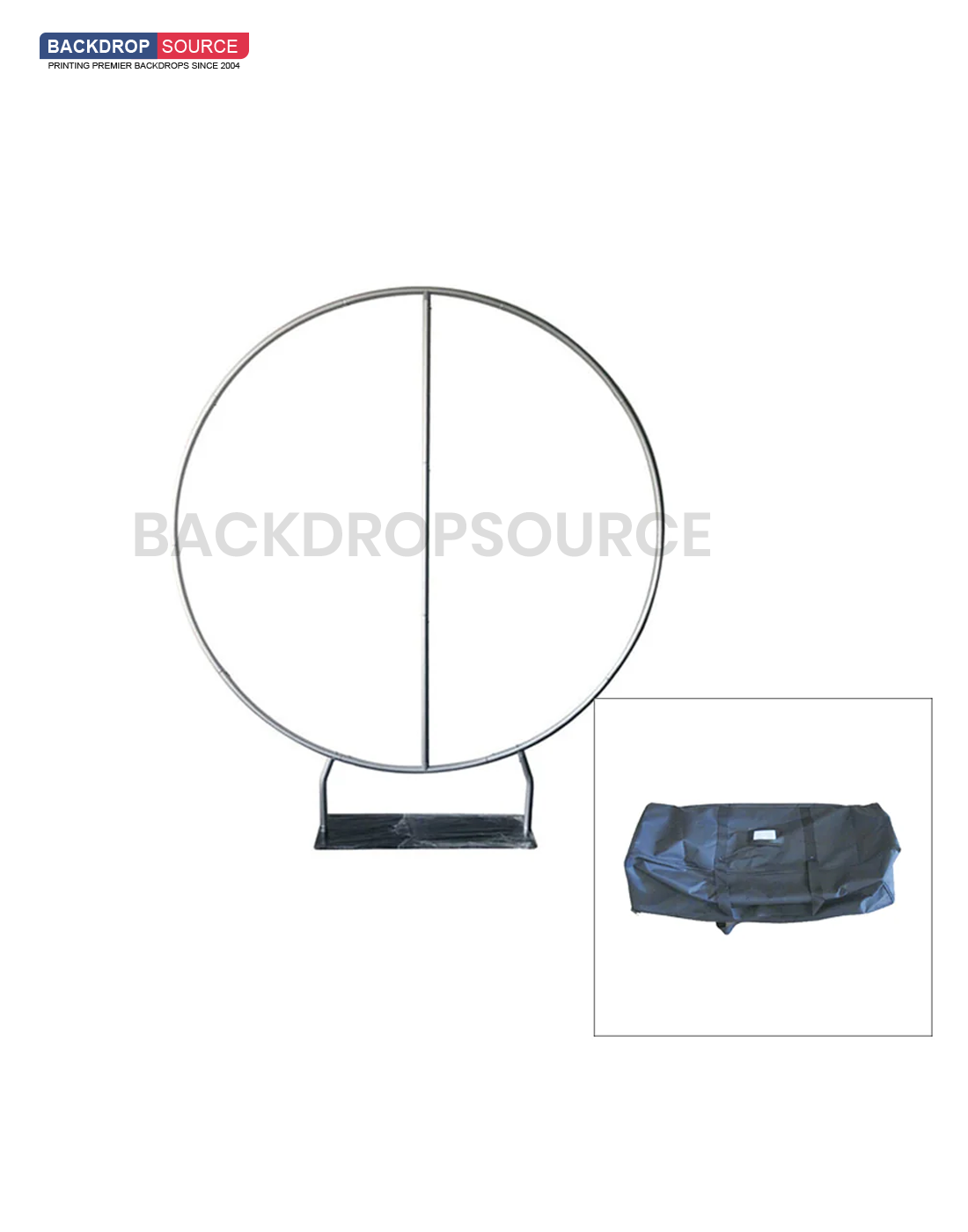 Customized Design Print on Round Frame Stand for Parties/ Events/ Weddings.
