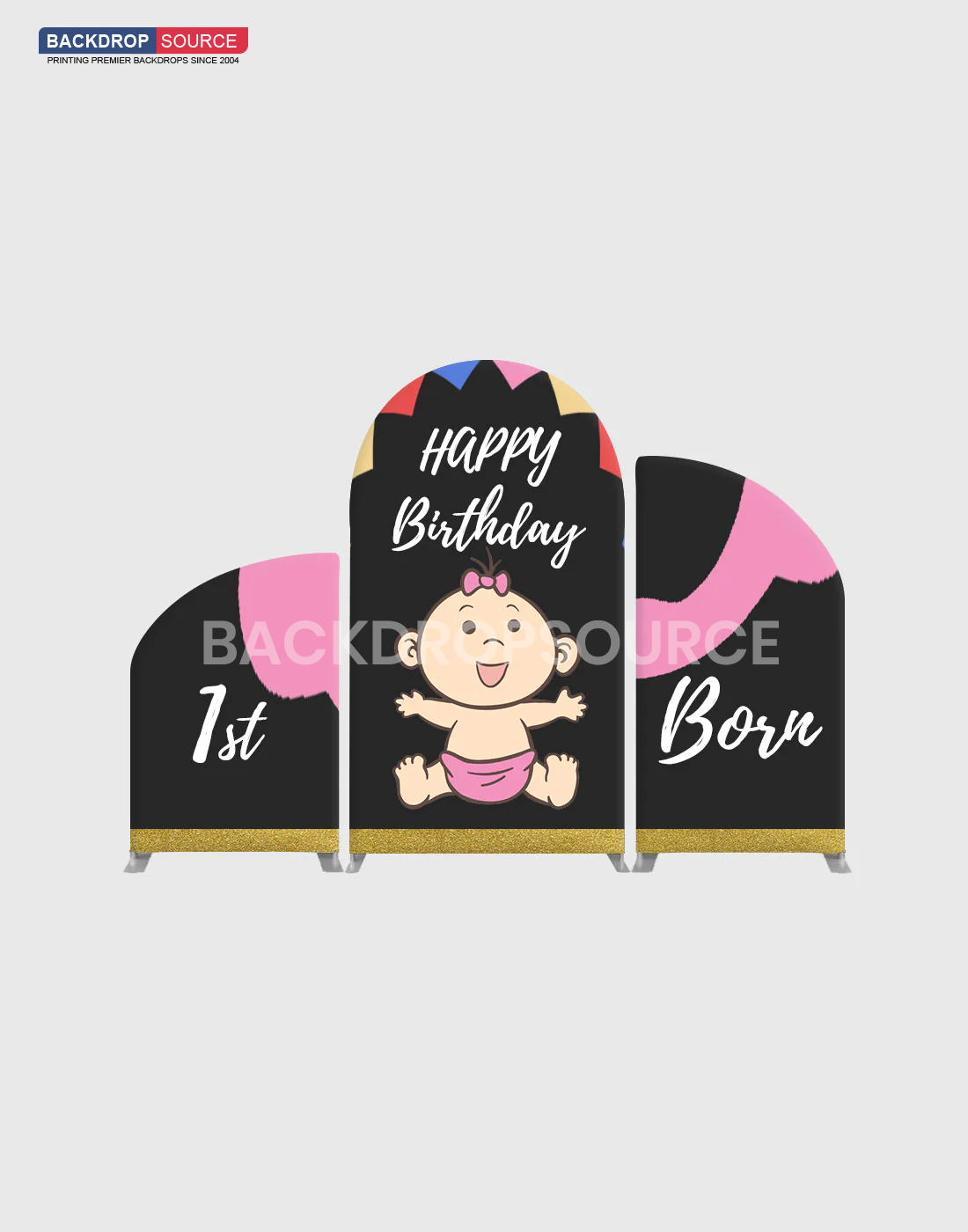 Customized Design Themed Party Media Sets for Birthday / Events/ Weddings - Model 2.