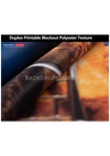 Duplex Blockout Polyester Backdrop (300 GSM).