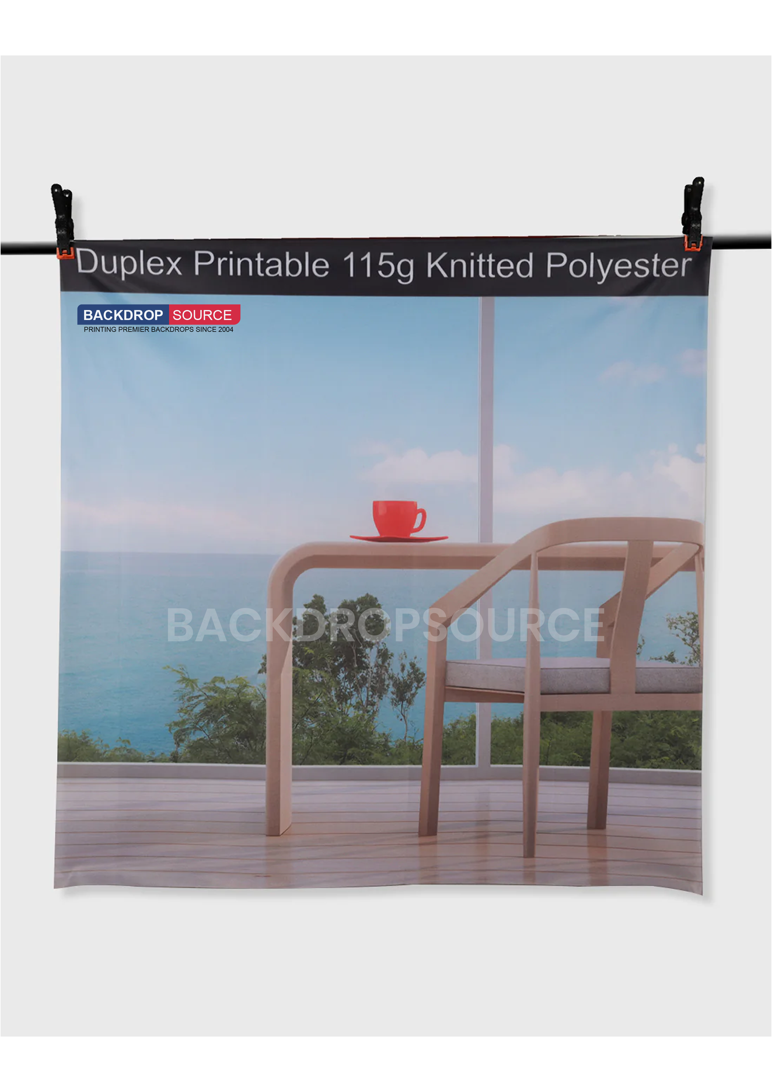 Duplex Knitted Polyester (115GSM).