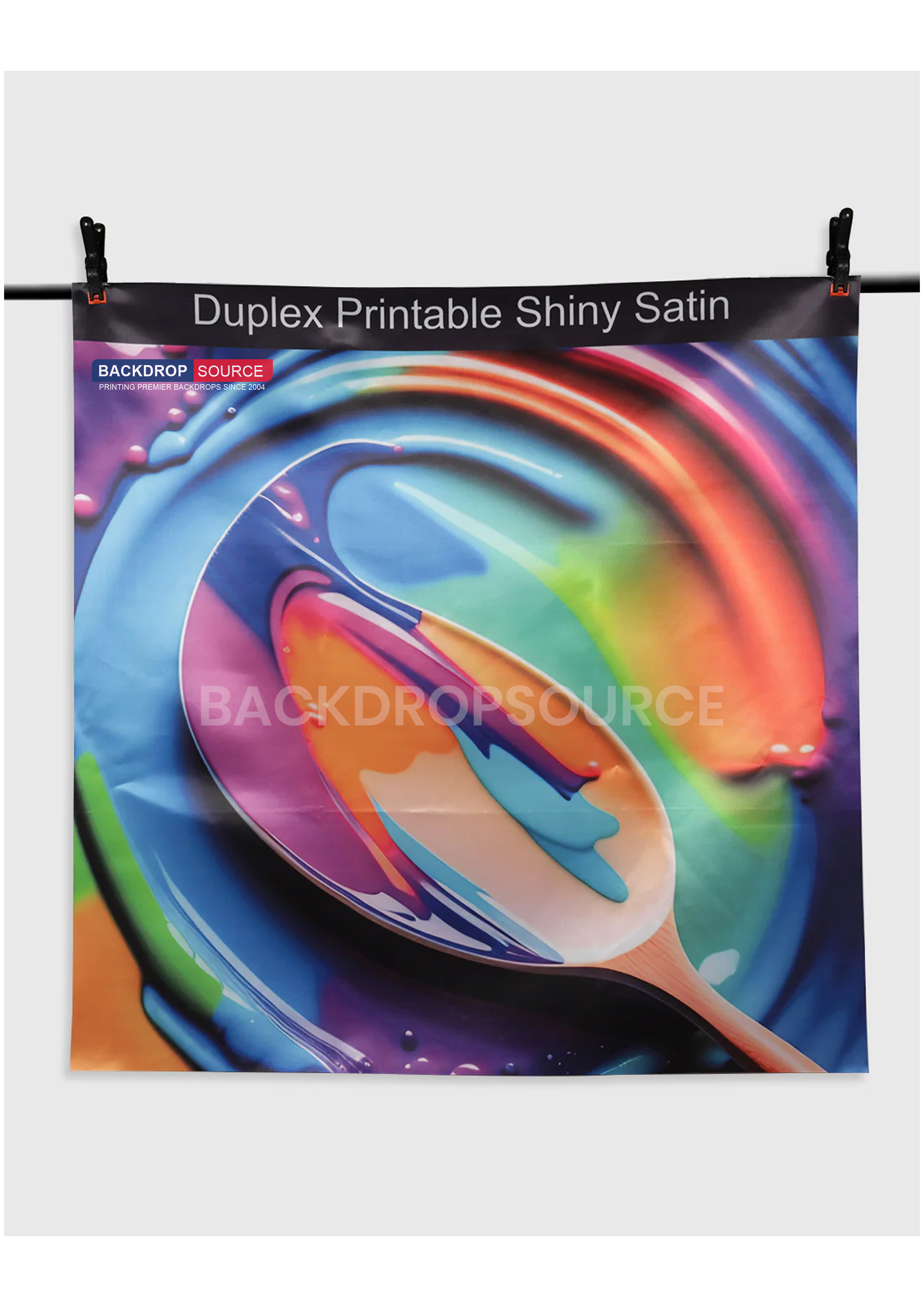 Duplex Shiny Satin Polyester.