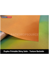 Duplex Shiny Satin Polyester.