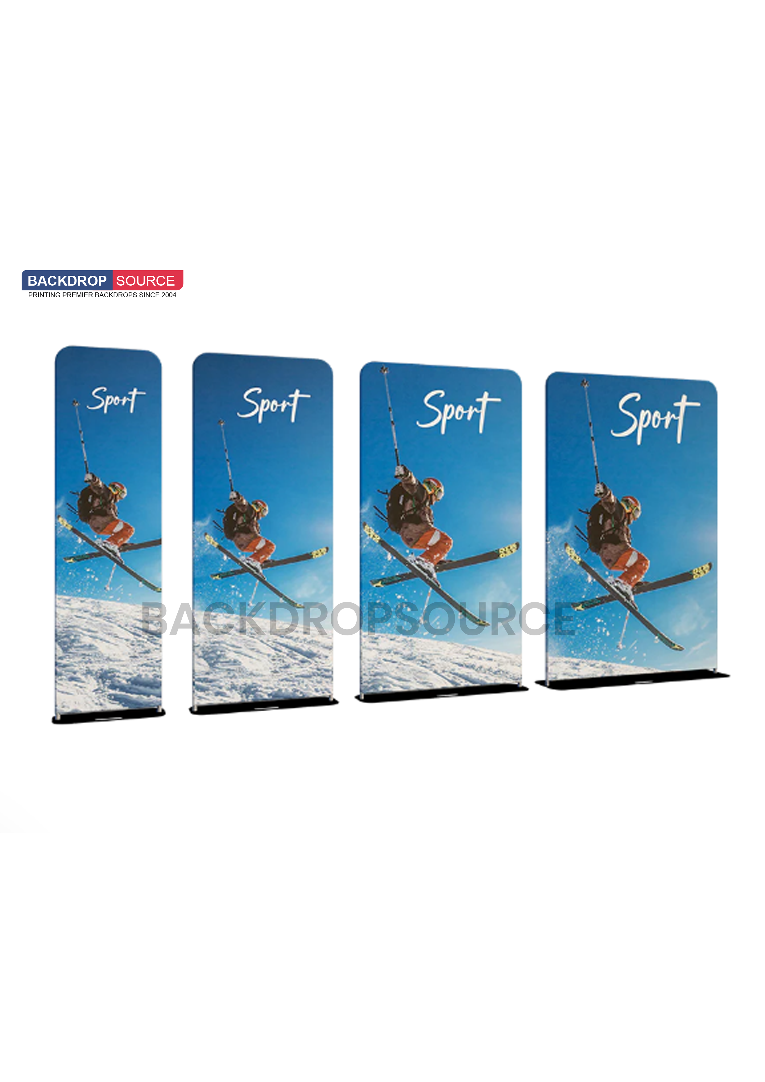 EZ Banner Stands for Trade Show Displays, ideal for effective branding and professional event presentations.