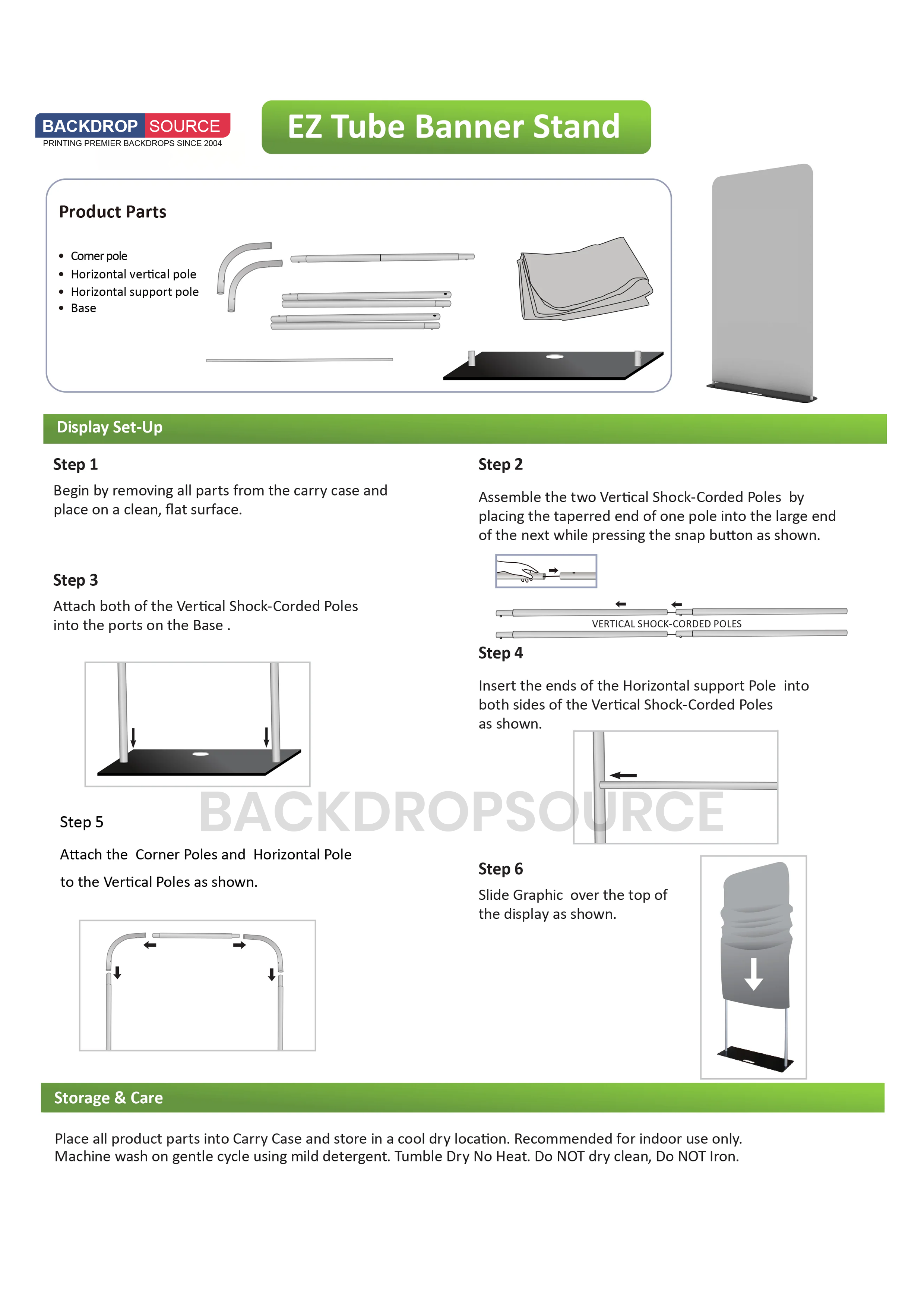 EZ Banner Stands for Trade Show Displays, ideal for effective branding and professional event presentations.