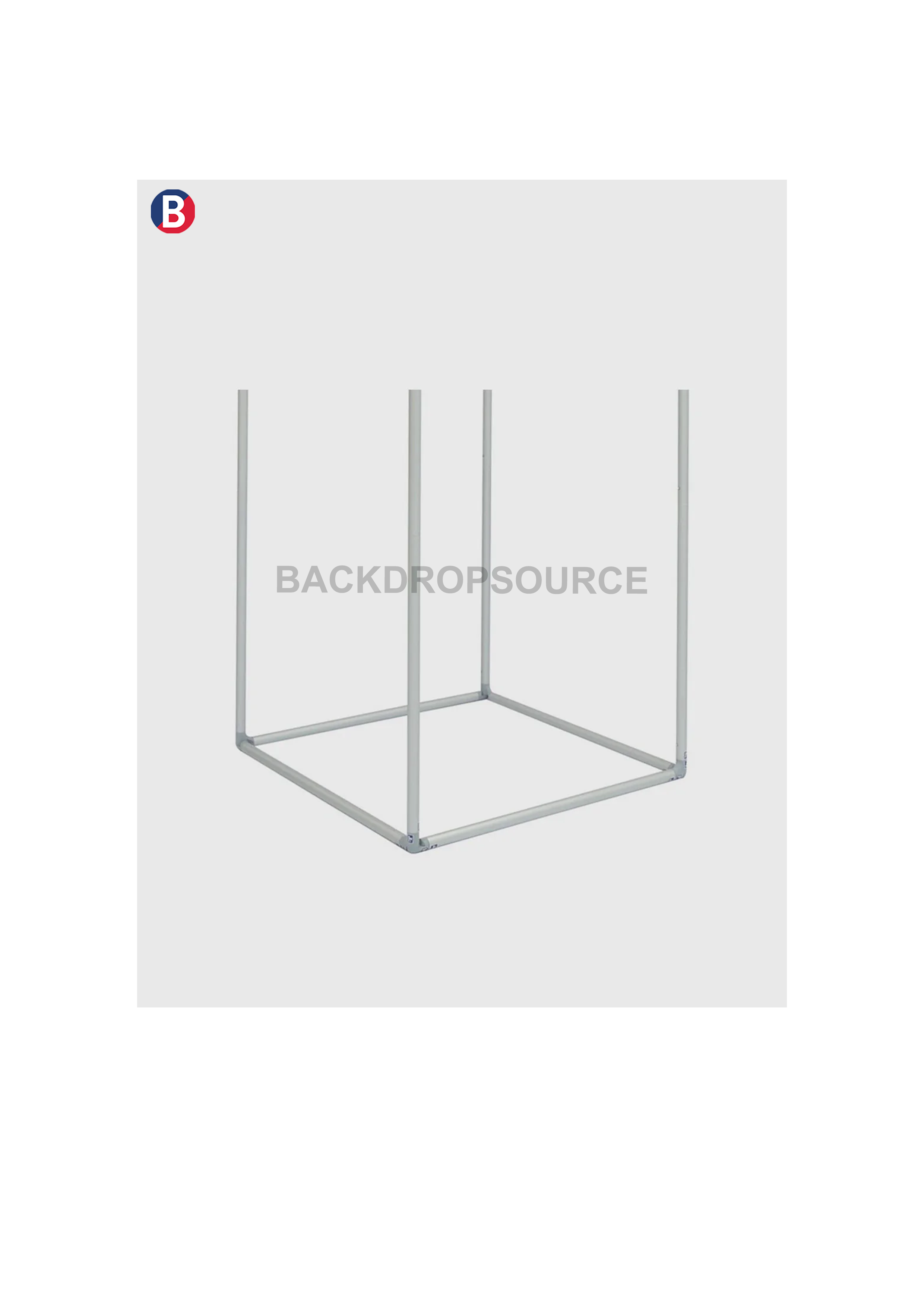 EZ Cubic Tower Fabric Display.