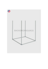 EZ Cubic Tower Fabric Display.