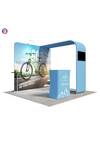 Economy L Arch TV Display Exhibition Kit for 3m Wide Booths.