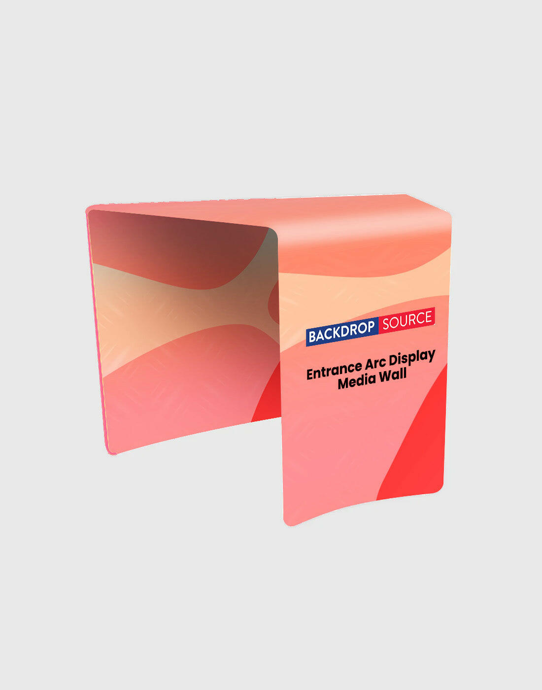 Entrance Arc Display Media Wall for Exhibition Booth.